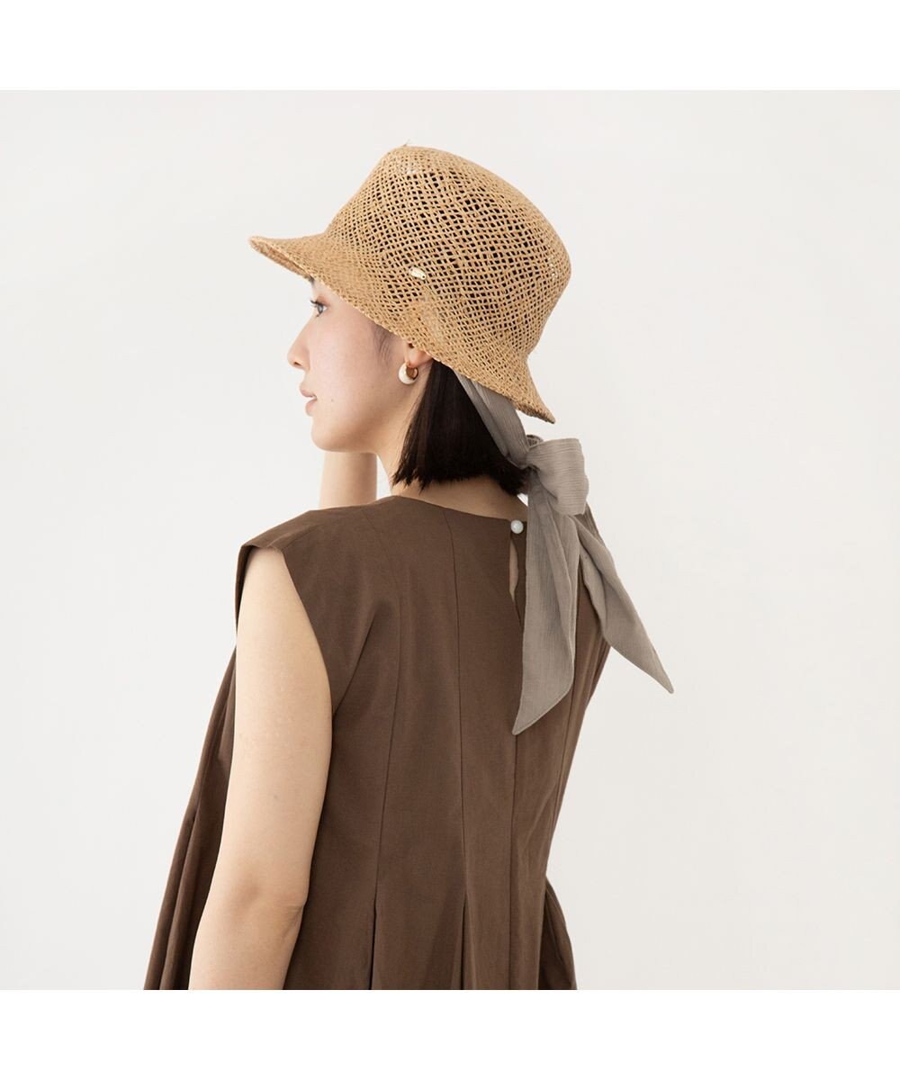林八百吉商店 un chapeau  ラフィアキャペリン 