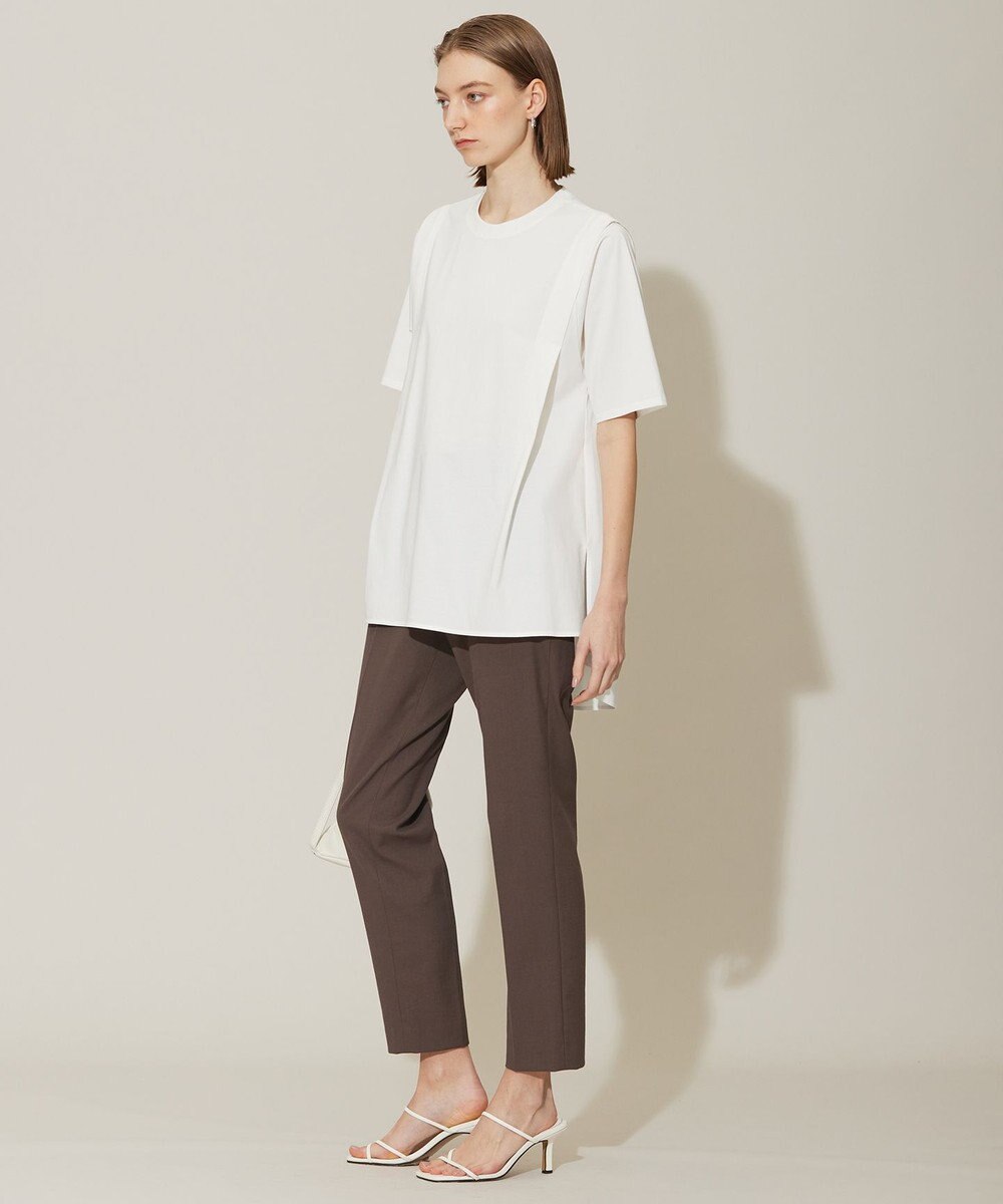 ICB 【接触冷感・UVケア・洗える】コンフォートプレーティング デザインカットソー 