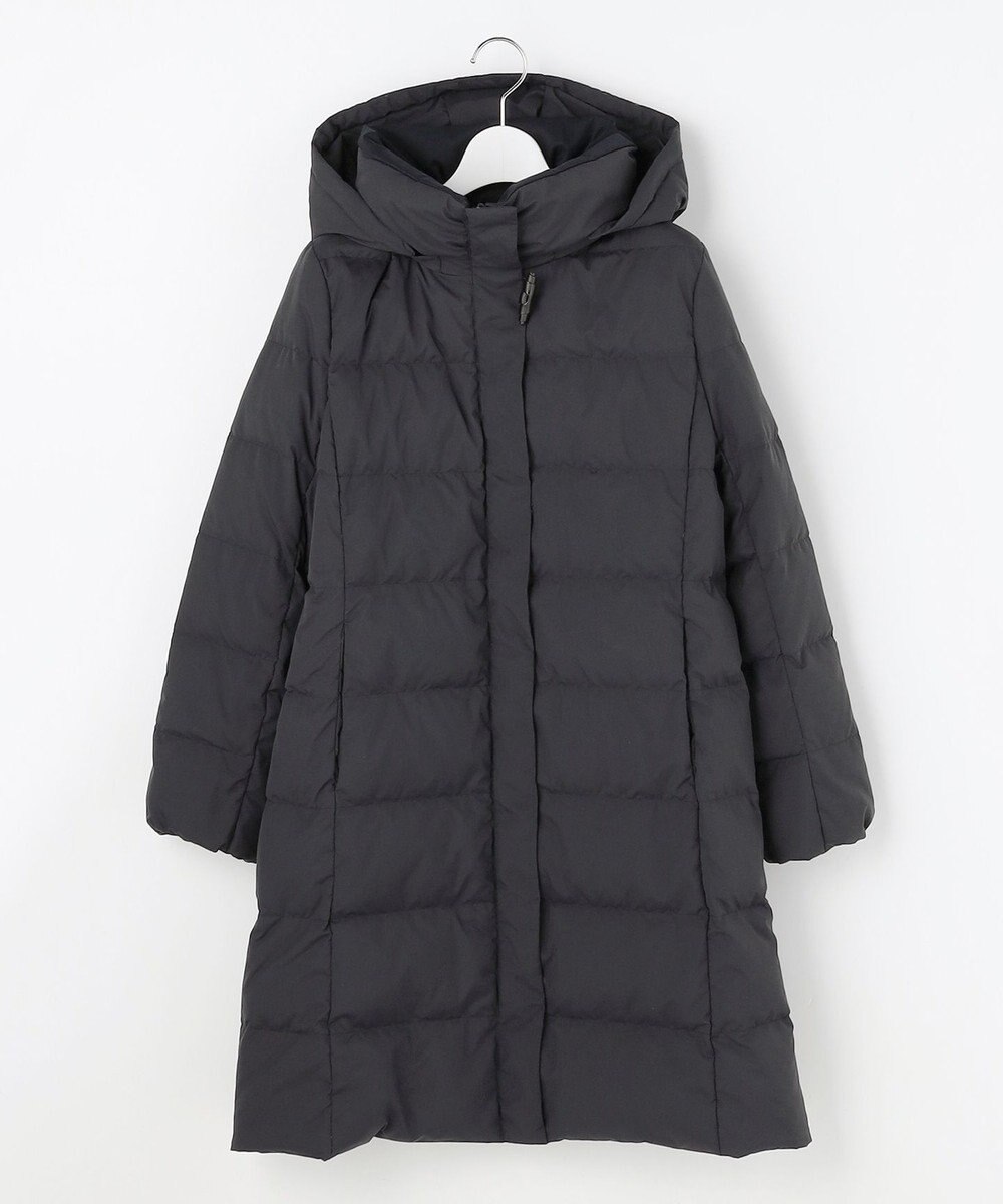 J.PRESS LADIES 【洗える・2way】タフタダウン ロング丈 コート 