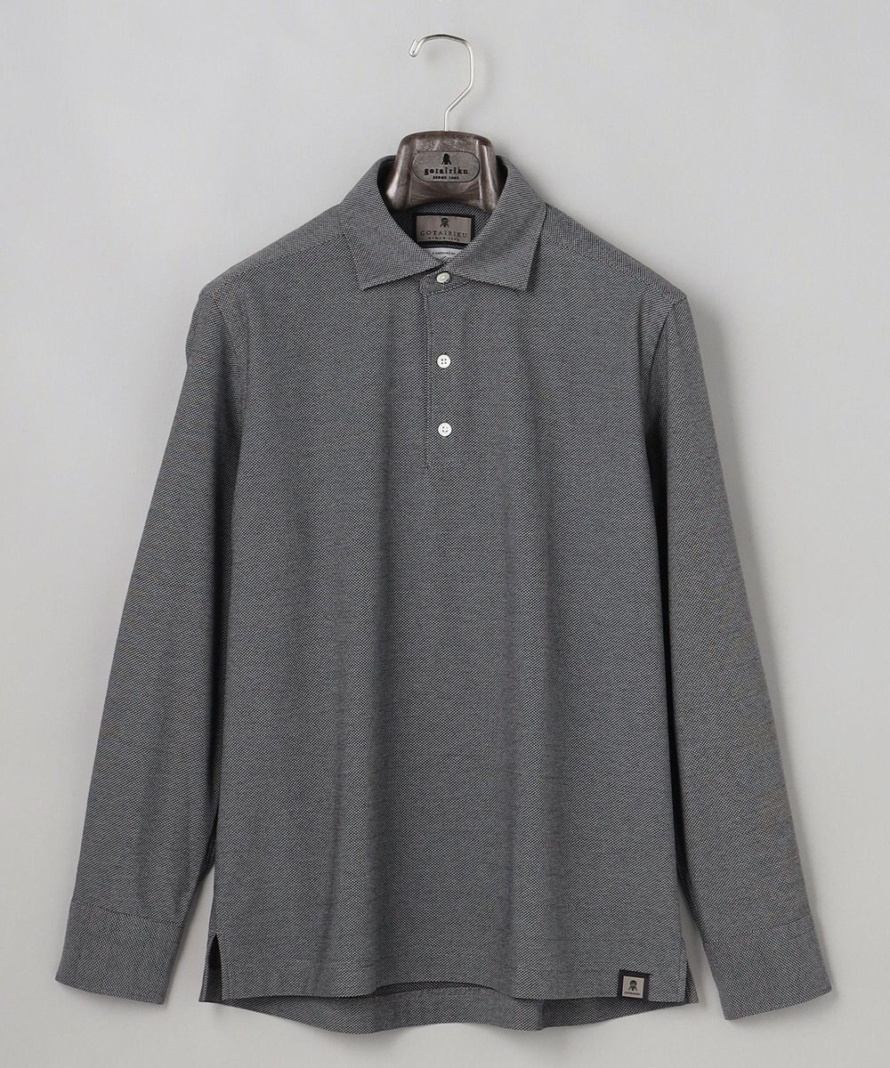 GOTAIRIKU あのBIZポロが 長袖に【仕事で着られる】キレイめ 鹿の子 ビズポロシャツ_ロング 