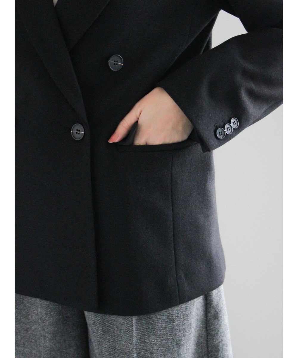 Te chichi ウール混ジャージーテーラードジャケット 