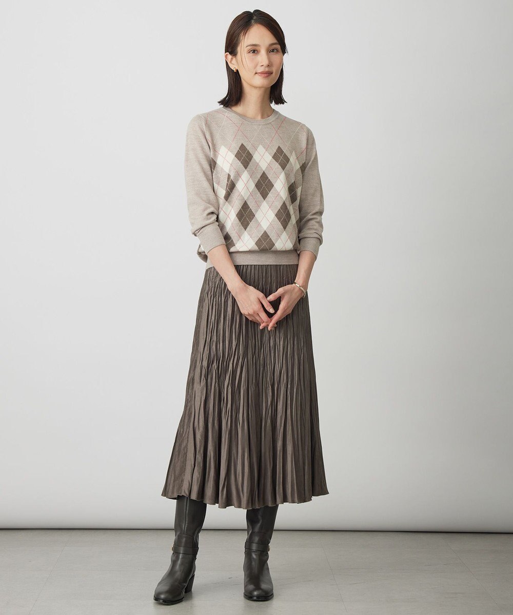J.PRESS LADIES アーガイル ツイン ニット 