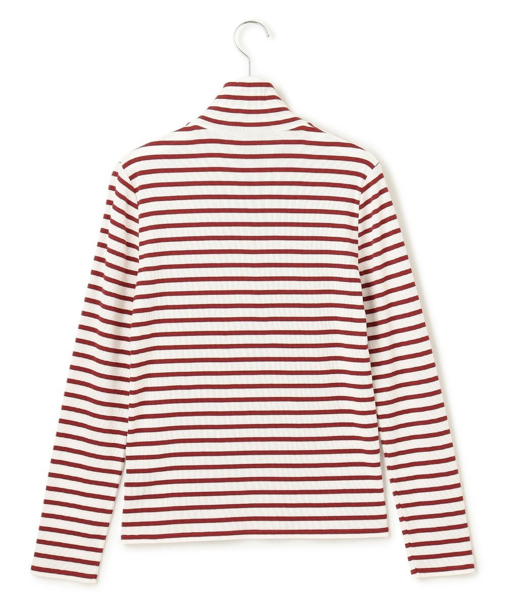 23区 S オーガニックコットンリブ タートルネック カットソー 