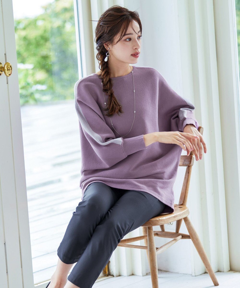 Tiaclasse 【日本製】どんなスタイルにも合わせやすいクリスタルネックレス 