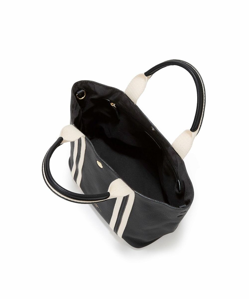 TOPKAPI 【TREASURE TOPKAPI】ソフトシュリンク テープコンビ ミニ トート バッグ ショルダーベルト付 