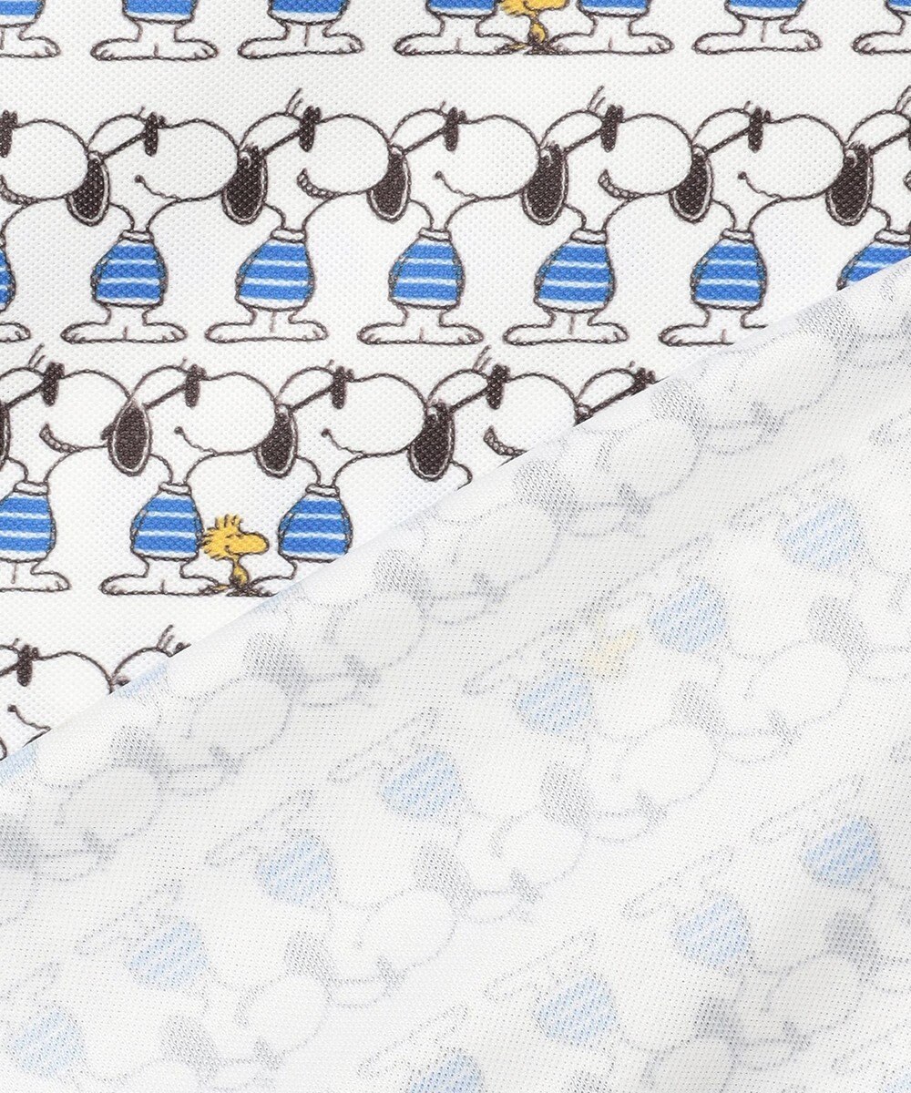 23区GOLF 【PEANUTS】【MEN】スヌーピーコラボ 総柄ポロシャツ 