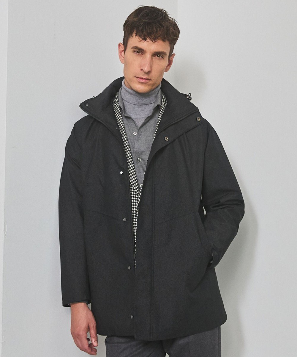 GOTAIRIKU 【仕事で着用可】ラスタードビー フーデッドブルゾン_地柄(24/25年モデル) 