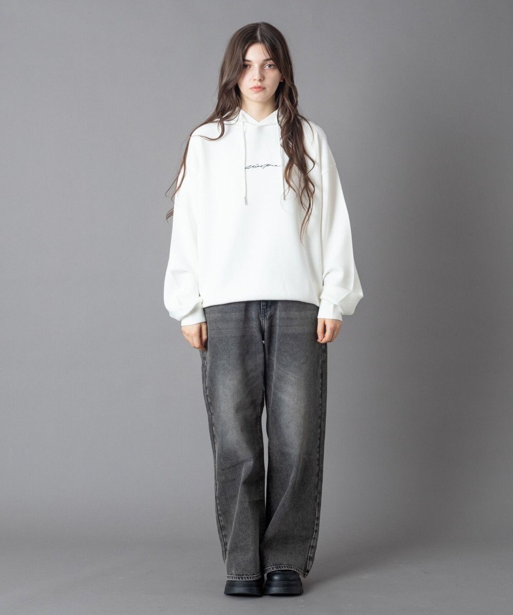 WEGO 【ユニセックス着用ITEM】ワンポイントプルパーカー 