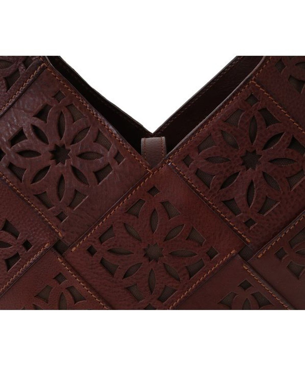 genten サステナブルカットワーク トートバッグ（大） 