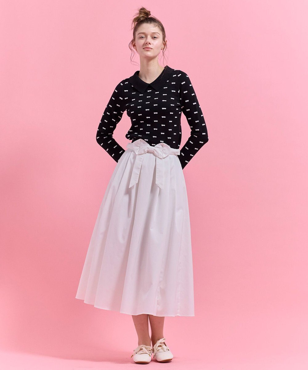 TOCCA 【chayさん着用】RIBBON BLOOM プルオーバー 