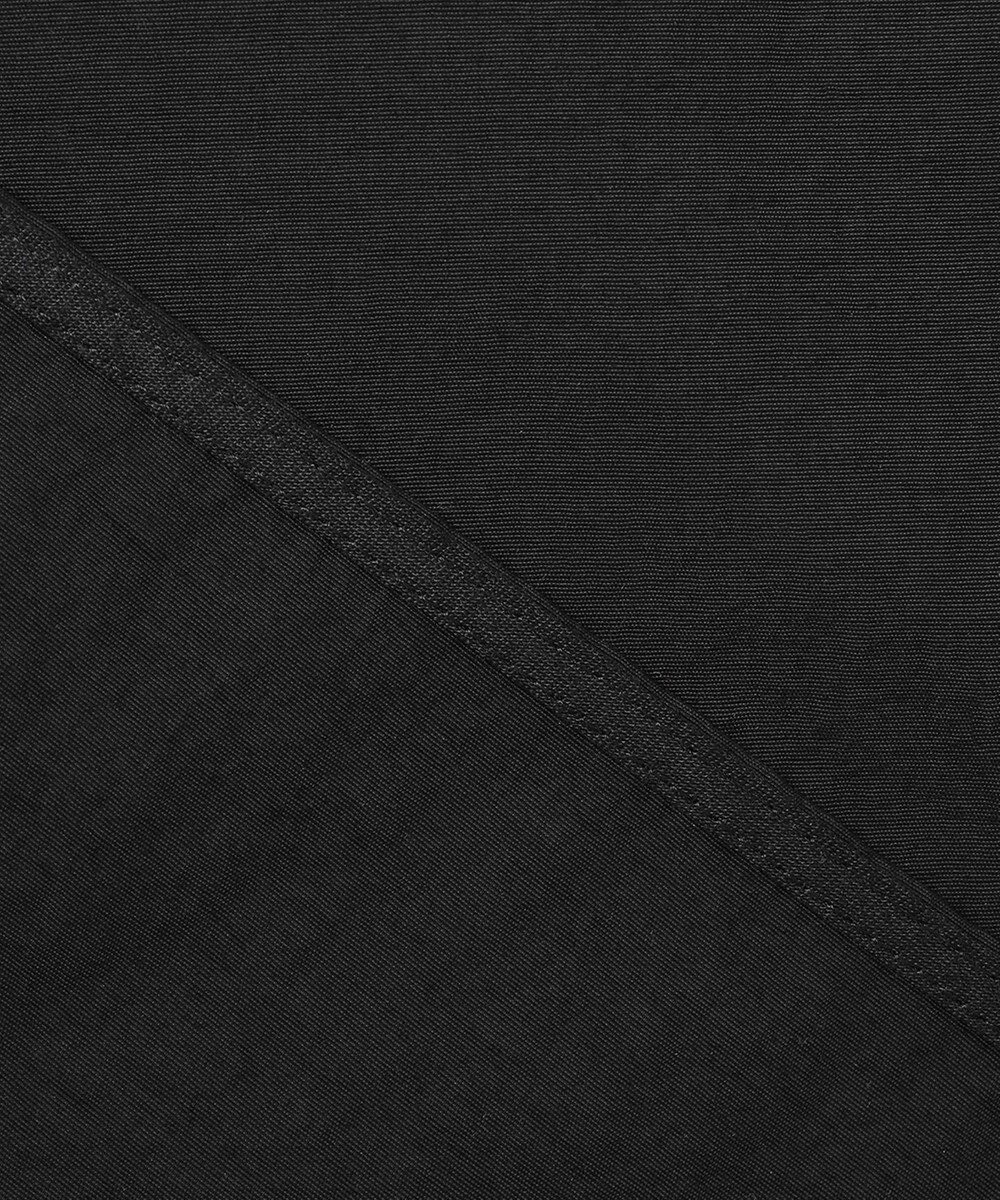 uncrave ライトプルーフナイロン オフショルブラウス 