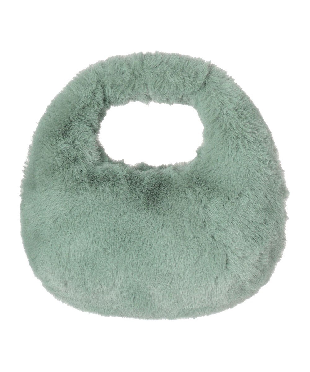 MOONBAT Faviora Faux Fur フェイクファー ワンハンドルバッグ ／ファーバッグ 