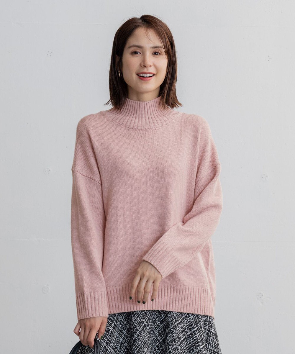 ANY ラムウールバックテイルニット 