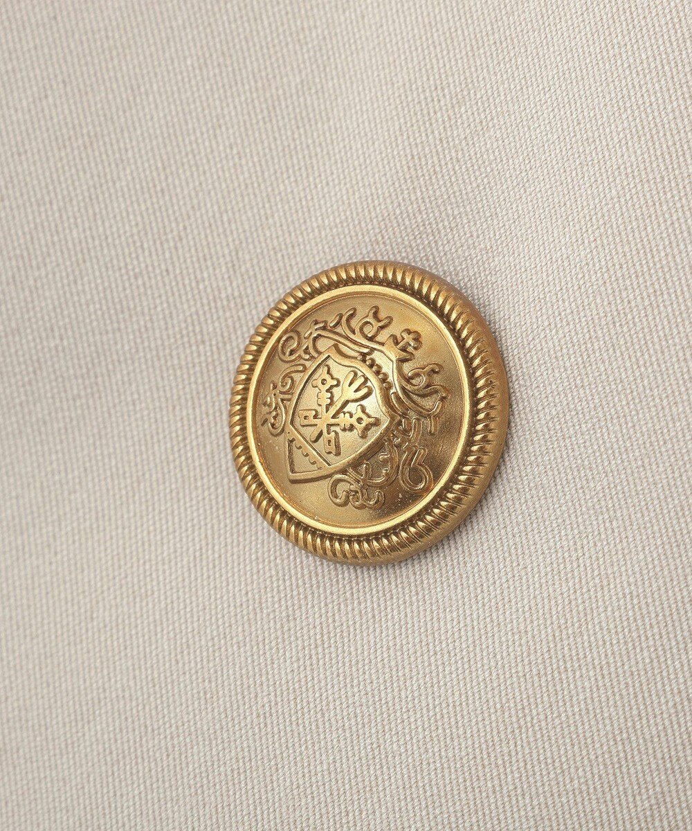 YECCA VECCA ドライタッチ金釦テーラードジレ 