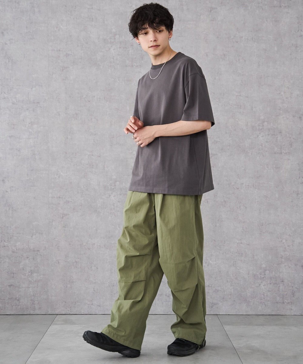 WEGO 【ユニセックス着用アイテム/綿100%/SMLXLサイズ展開】シルキーリッチヘビーコットンT 