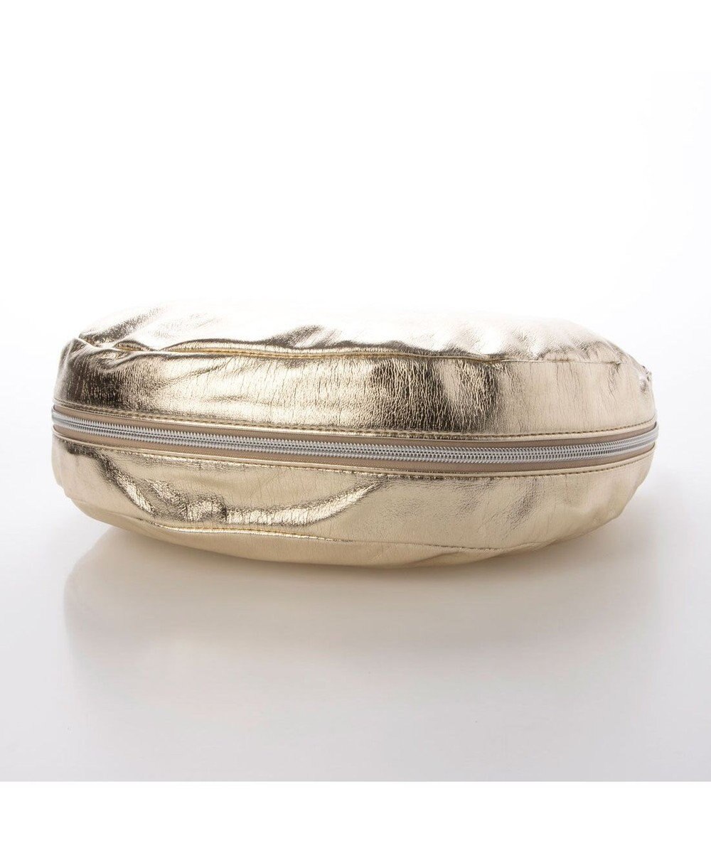 UNBILLION カシュカシュ cachecache / メタリックハーフムーンショルダー 