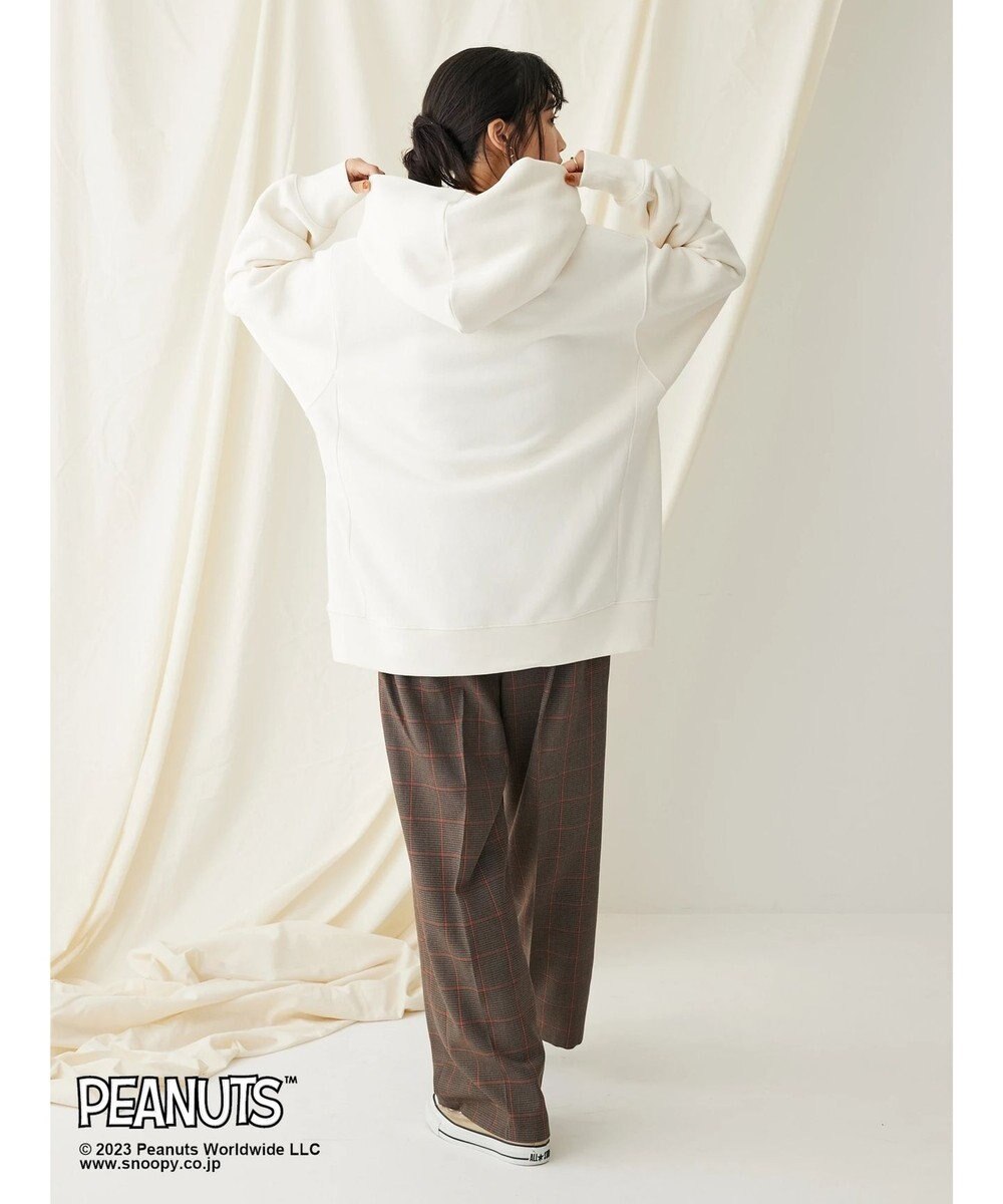 CRAFT STANDARD BOUTIQUE ＰＥＡＮＵＴＳ裏起毛スウェットパーカー 