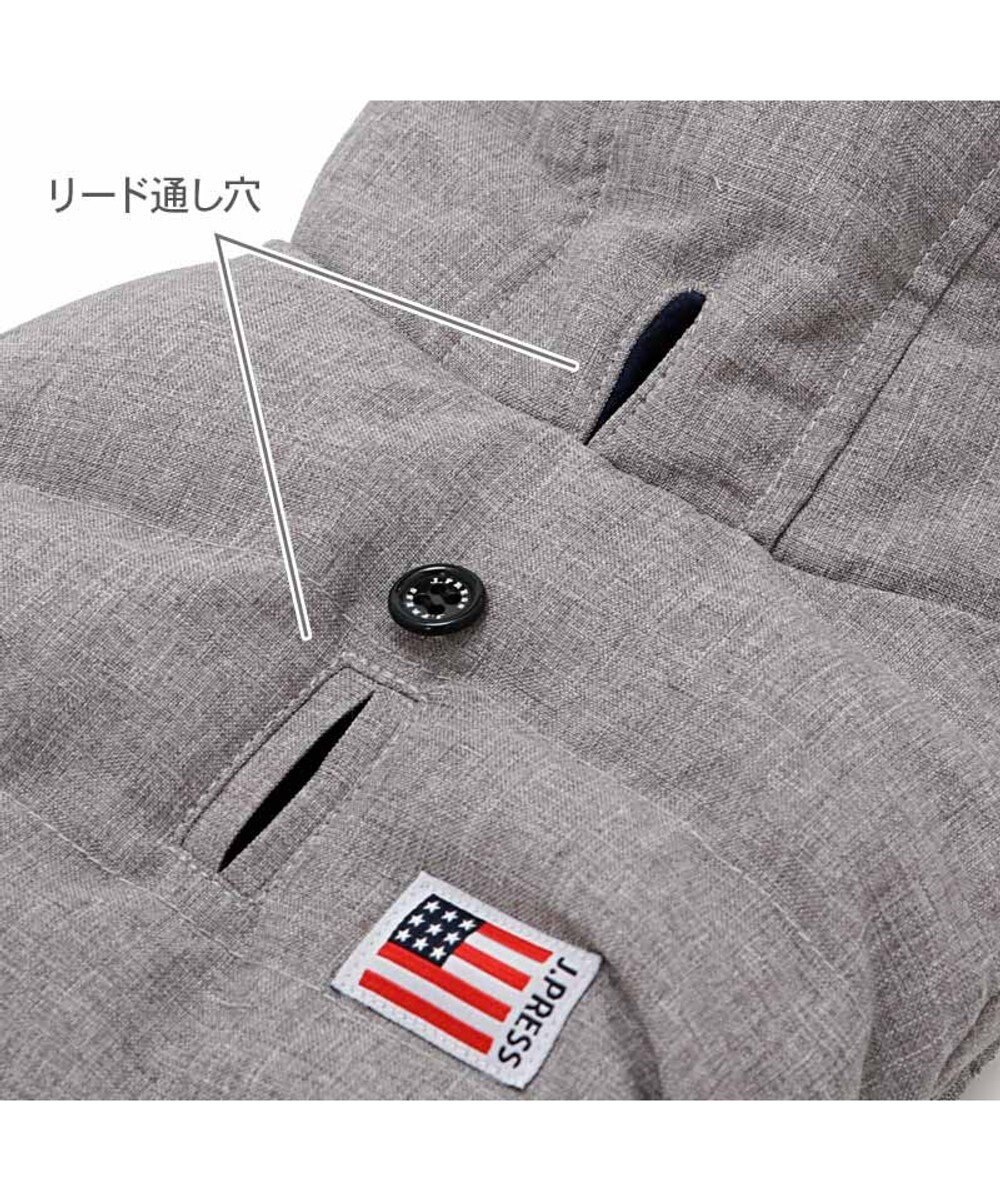 PET PARADISE J.PRESS 中綿コート 《杢グレー》 小型犬 