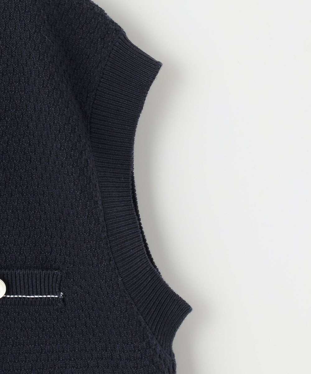 Feroux 【セットアイテム】2WAYリボンタイ ワンピース × ニット ベスト 