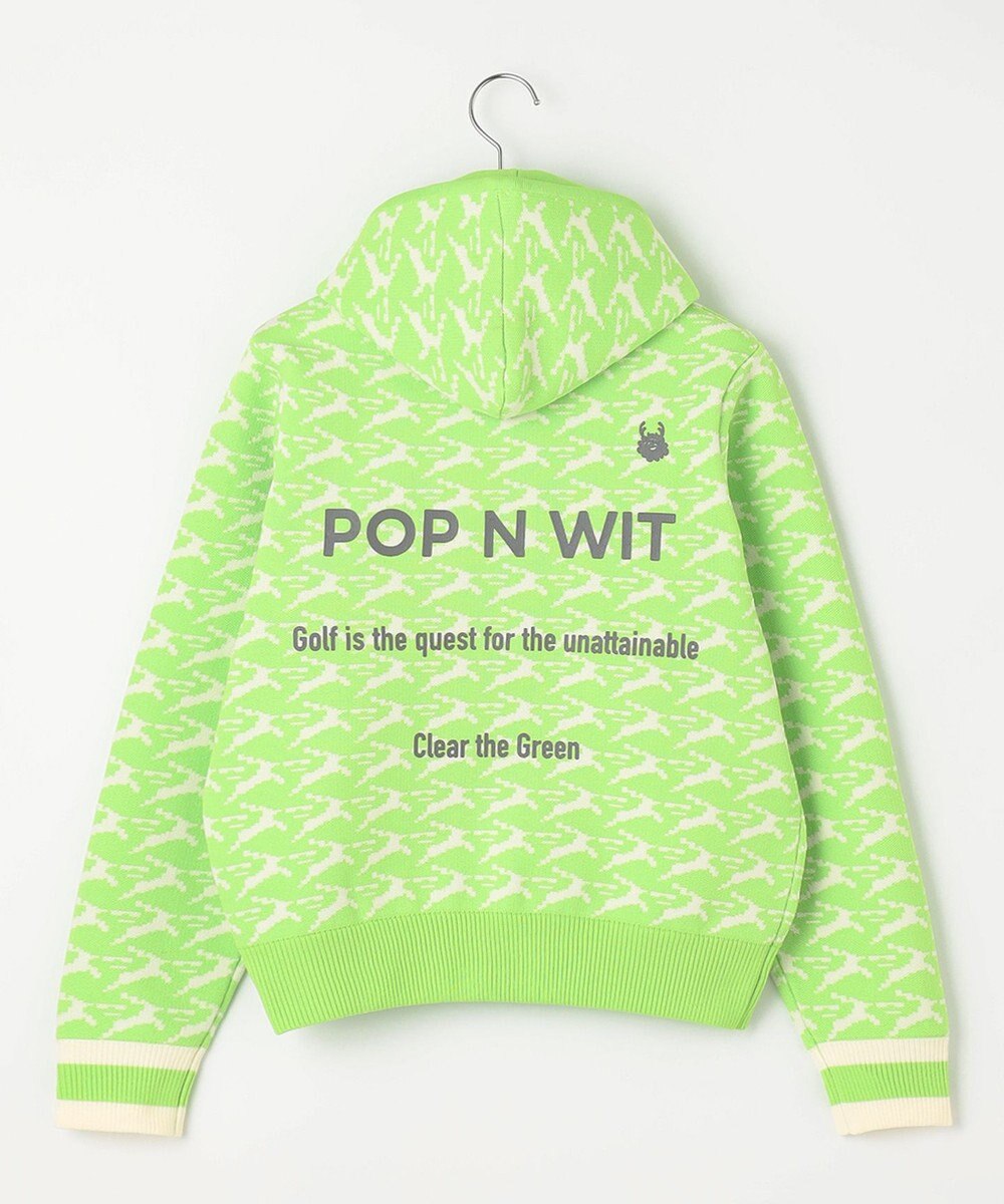 PW CIRCULUS 【イージーケア/軽量】【WOMEN】 MOFUモチーフ ニットフーディ 