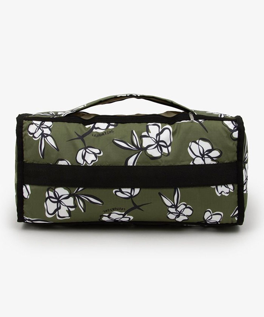 LeSportsac DELUXE MED WEEKENDER/オリーブフローラルシルエット 
