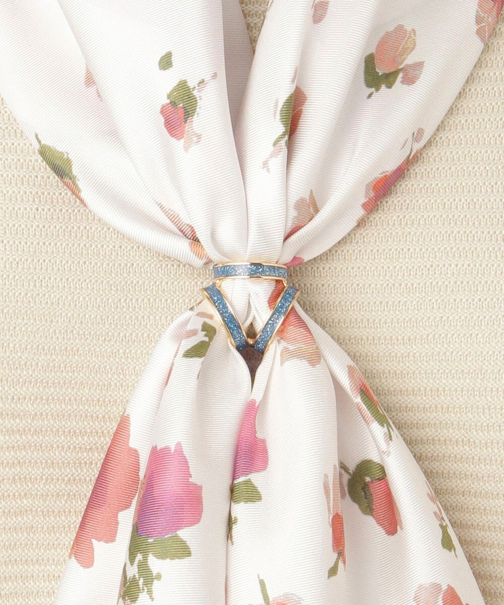 MOONBAT Luna Luce(ルナルーチェ)スカーフリング ラメ 3 Ring お手持ちのスカーフを通すだけ ギフト 