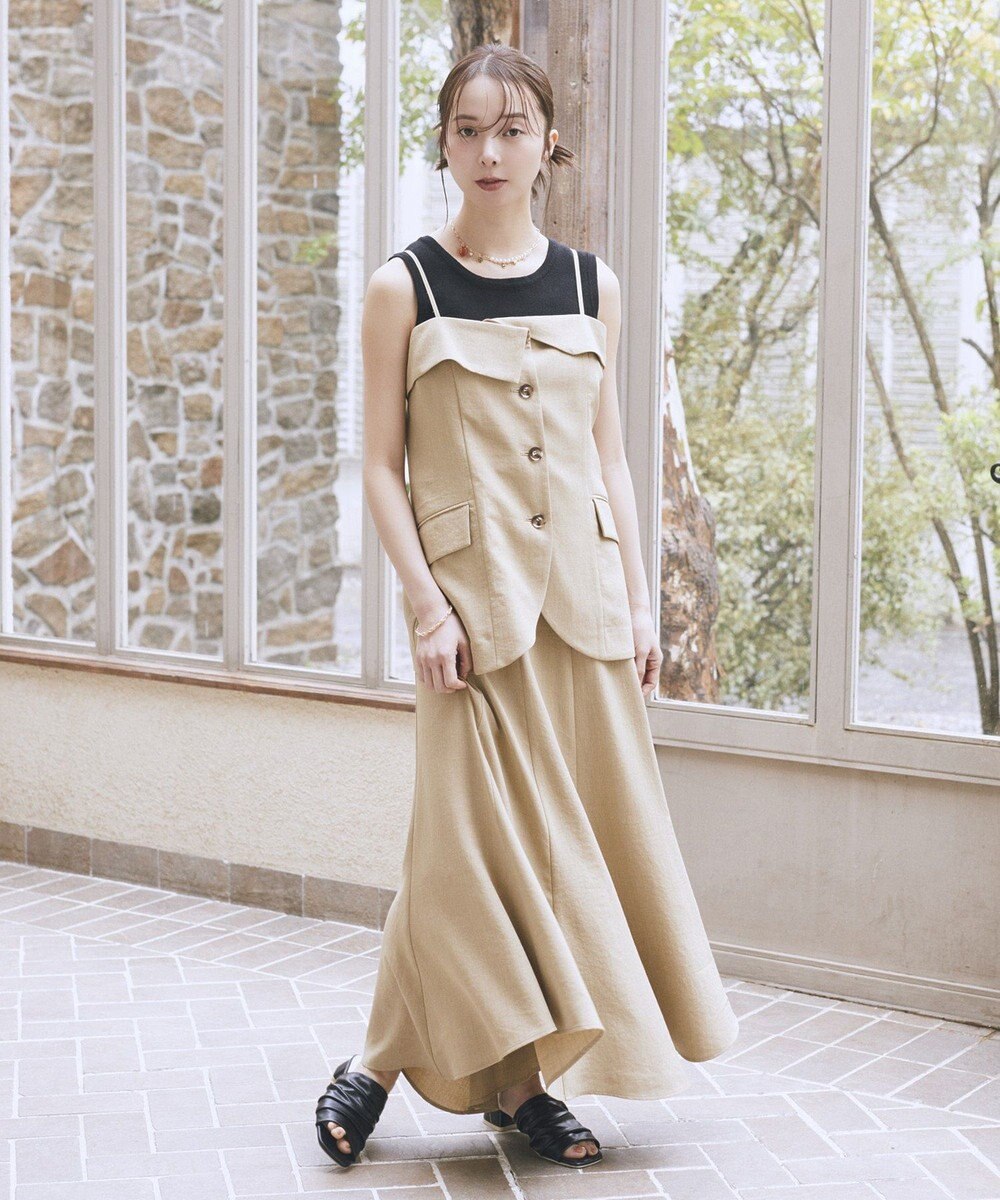 earth music&ecology パールＭＩＸチャームネックレス 