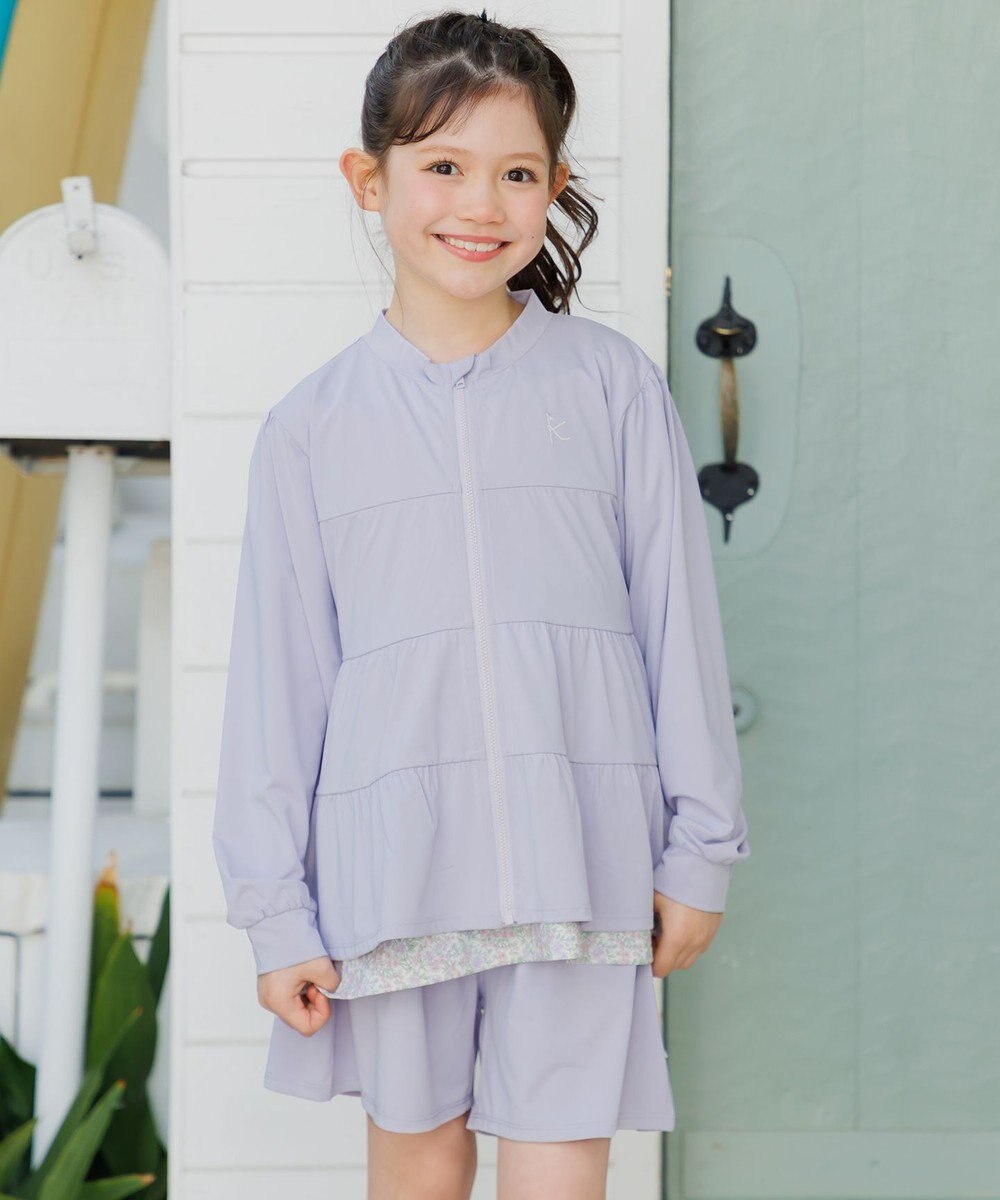 組曲 KIDS 【SS-Lサイズ】 ティアードラッシュガード 