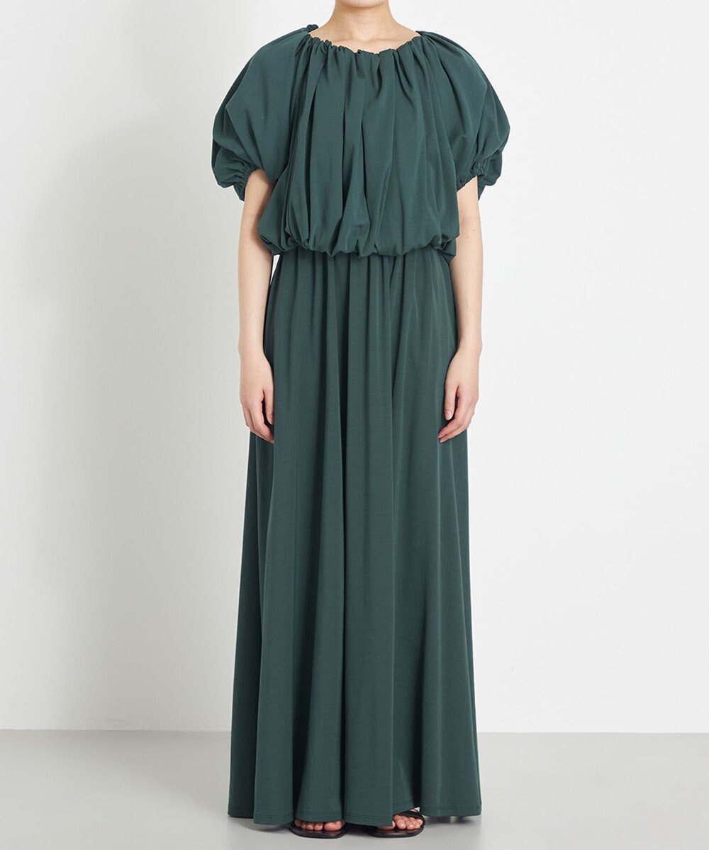 NAVE 【Nave 　洗える・接触冷感】クロップドジャージーブラウス 