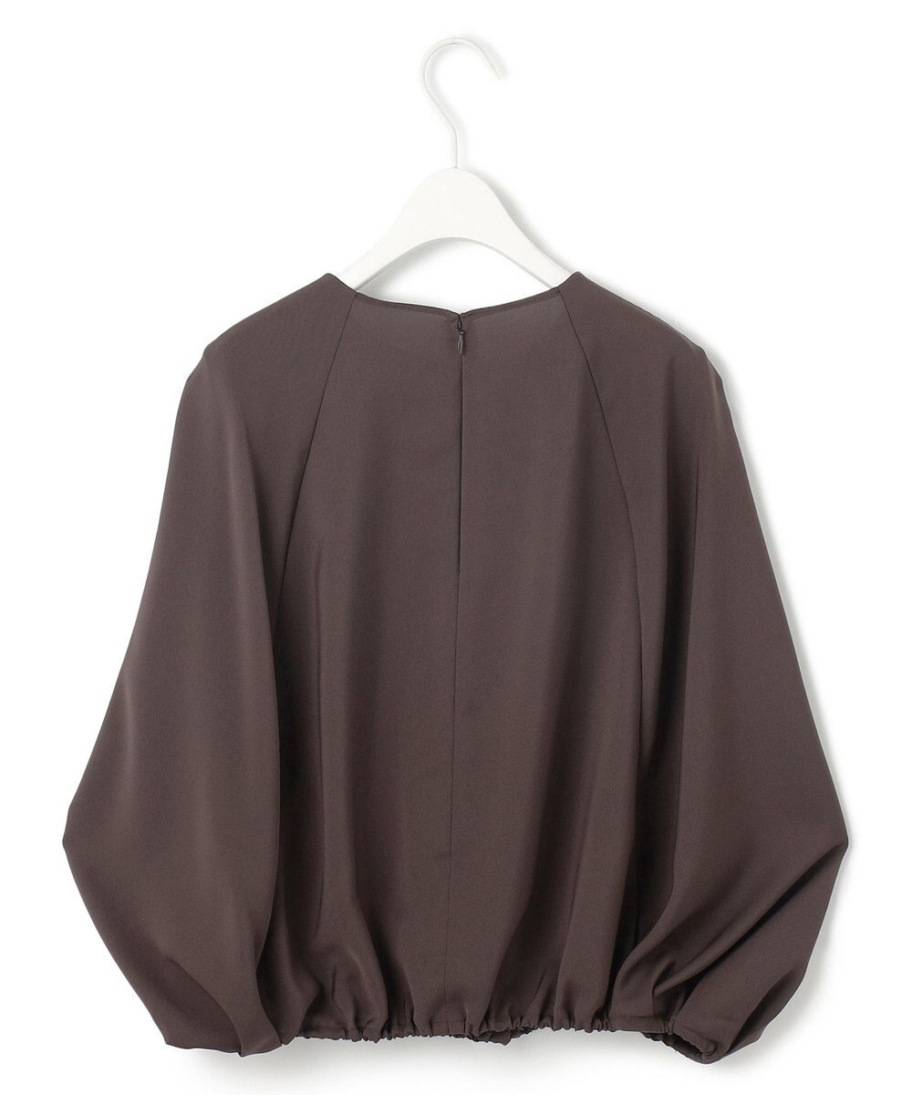 ICB L 【接触冷感・UVケア・吸水速乾・防シワ・洗える】 ドレープツイル ブラウス 