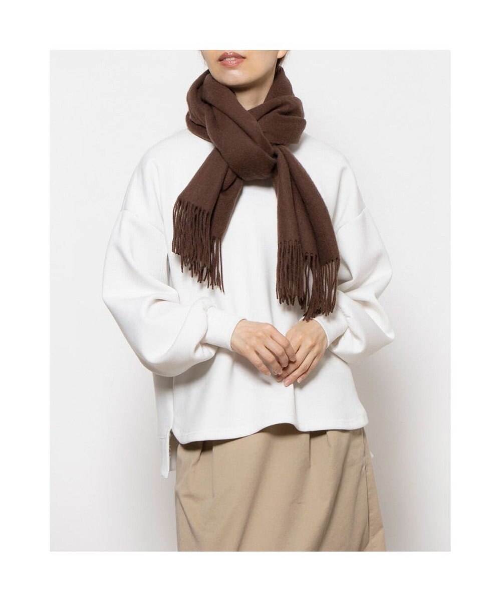 UNBILLION カシュネ cache nez / ウール無地ストール 