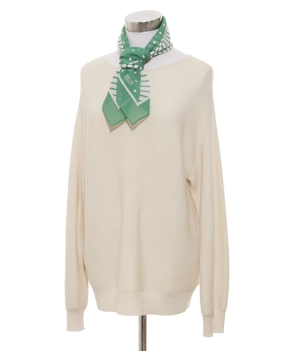 MOONBAT 【洗える/日本製】MACKINTOSH PHILOSOPHY チェックロゴ コットンスカーフ 65cm×65cm 