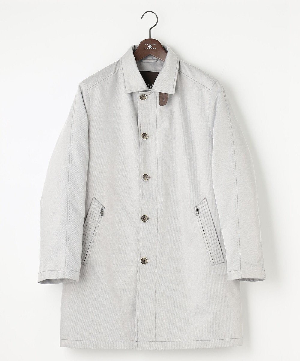 JOSEPH ABBOUD 【2WAY/撥水/ダウンライナー】インターレースカルゼ コート 