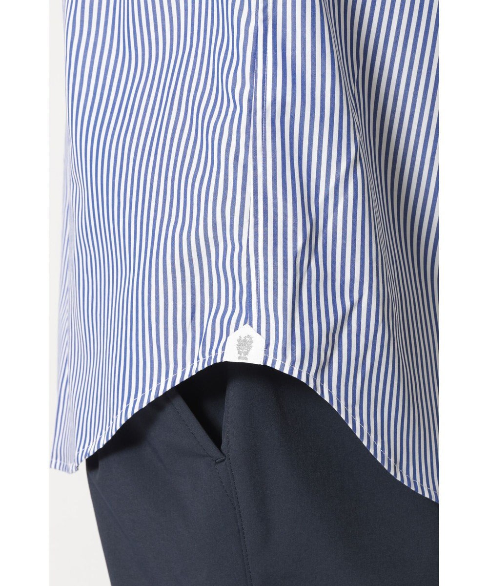 DAKS コットン ストライプシャツ 