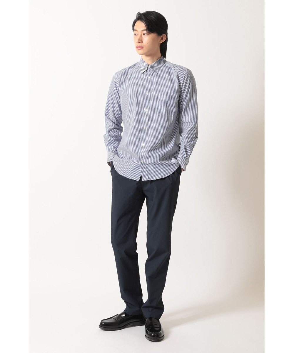 DAKS コットン ストライプシャツ 