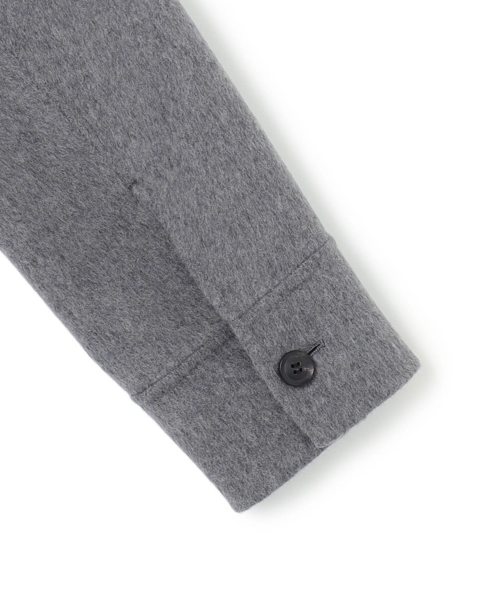 BEIGE， 【WEB限定】PAYSON / ウールリバーオーバーサイズステンカラーコート 