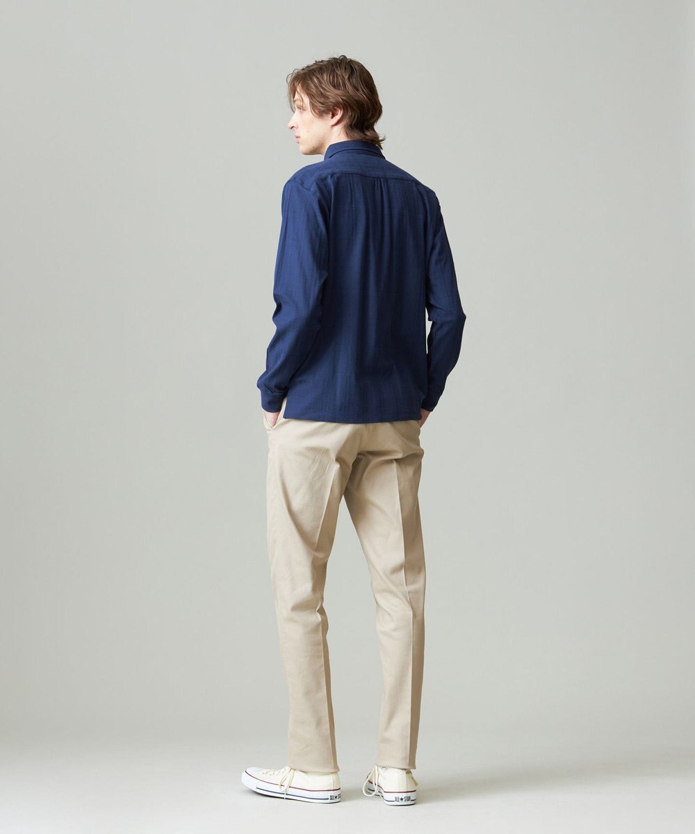 J.PRESS MEN ピースダイ トリコチンストレッチパンツ 