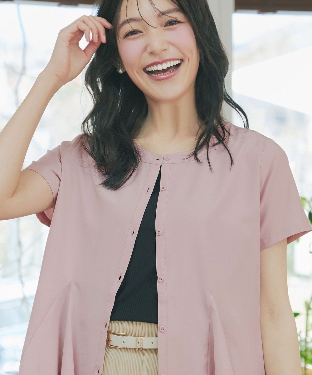 Tiaclasse ボリュームフレアブラウス 