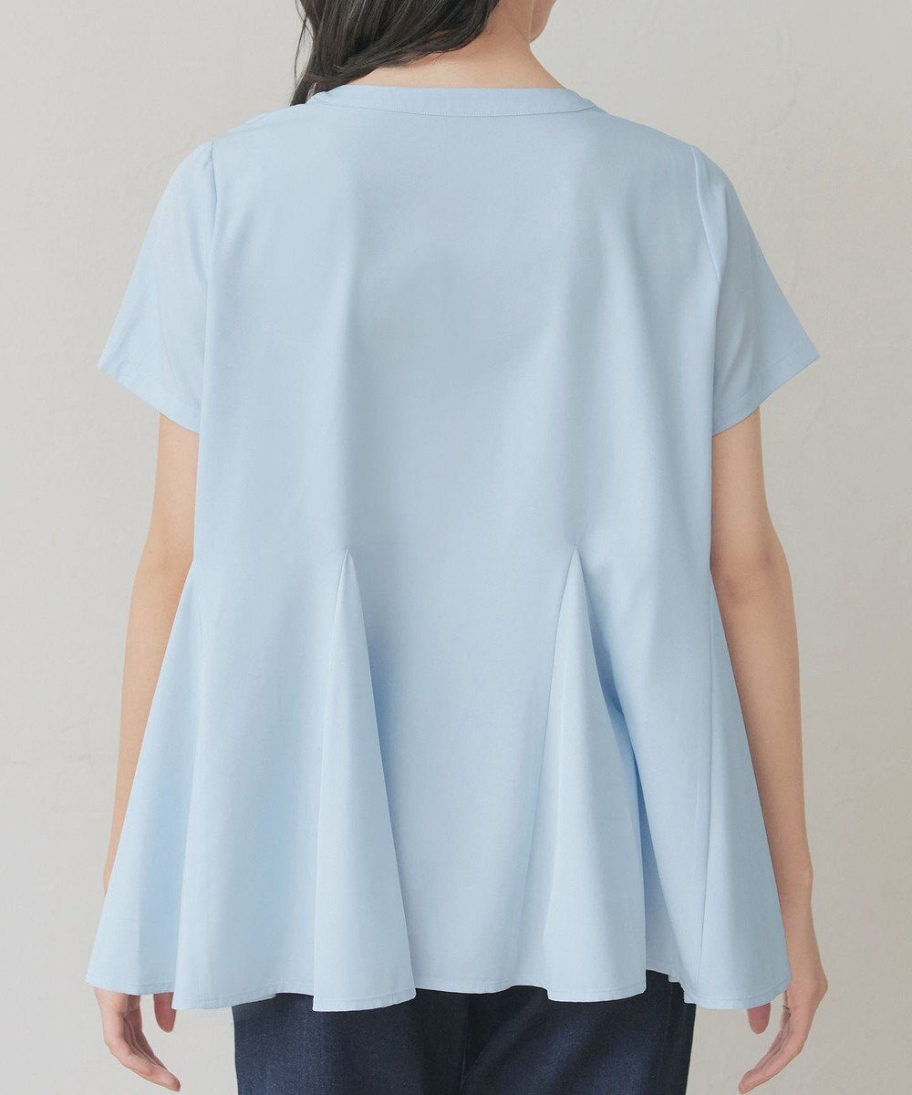 Tiaclasse ボリュームフレアブラウス 