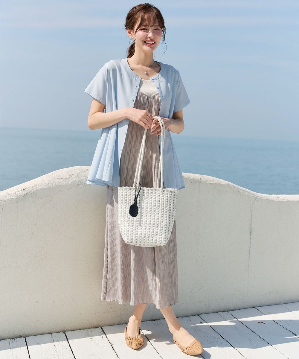 Tiaclasse ボリュームフレアブラウス 