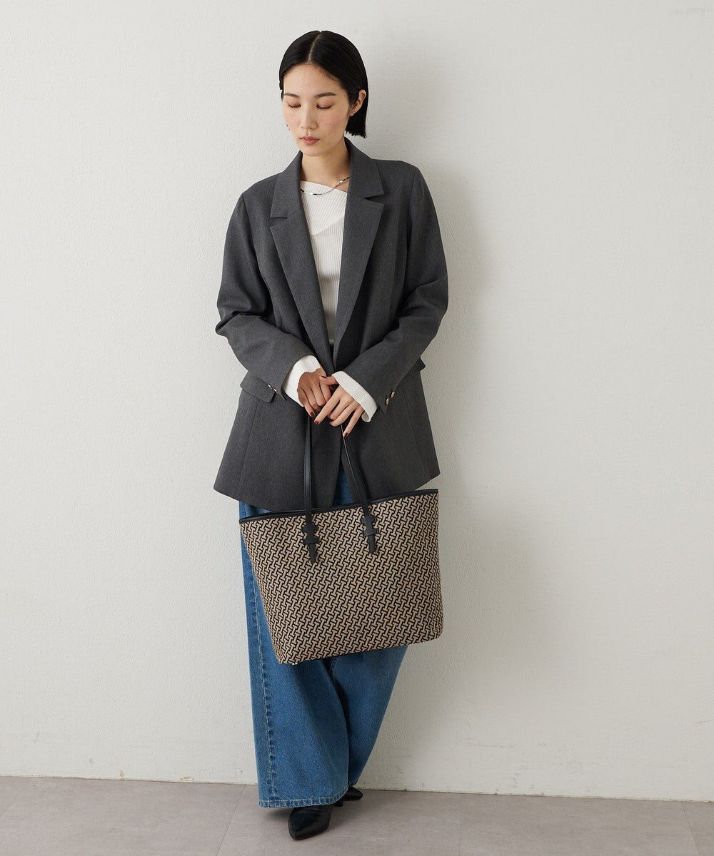 IACUCCI モノグランマ L JACQUARD/RUGA 