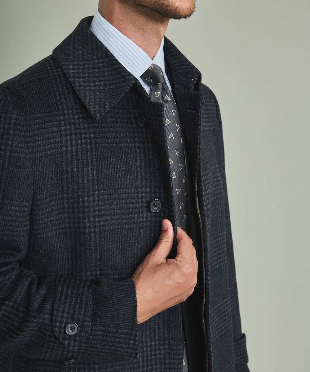 GOTAIRIKU アンゴラビーバー ステンカラーコート 