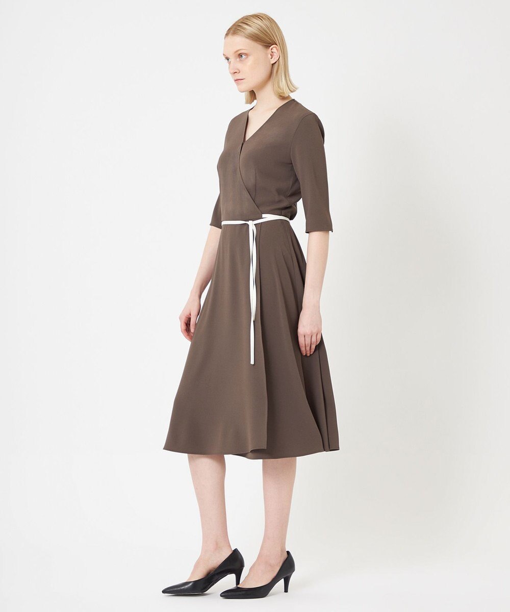 BEIGE， CINDY / カシュクールワンピース 