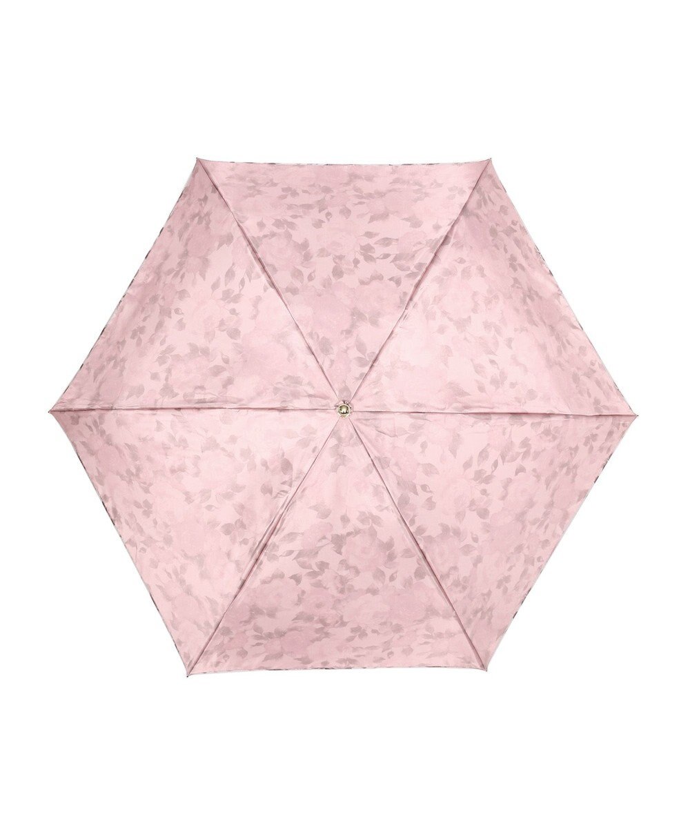 MOONBAT ミラショーン (mila schon) 折りたたみ傘 内側花プリント 