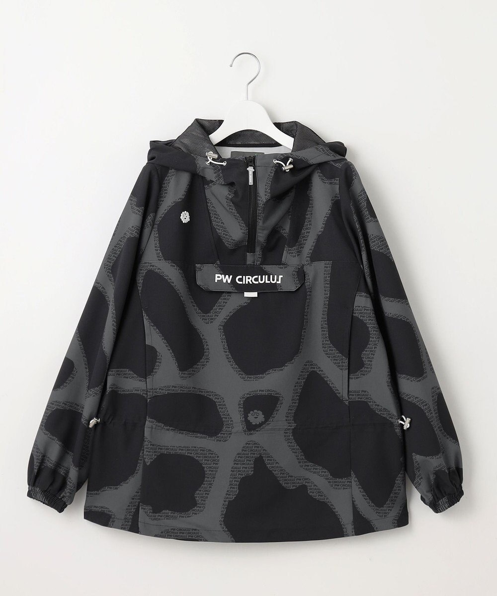 PW CIRCULUS 【WOMEN】プリント ウエスト2WAY アノラック ゴルフウェア レディース 