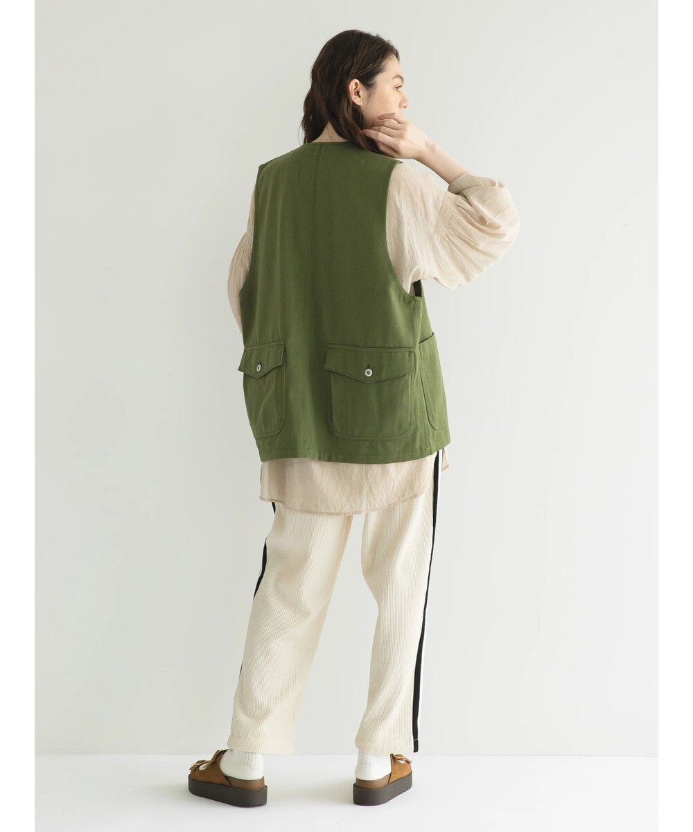 CRAFT STANDARD BOUTIQUE ウ゛ィンテージボイルソデシャーリングチュニック 