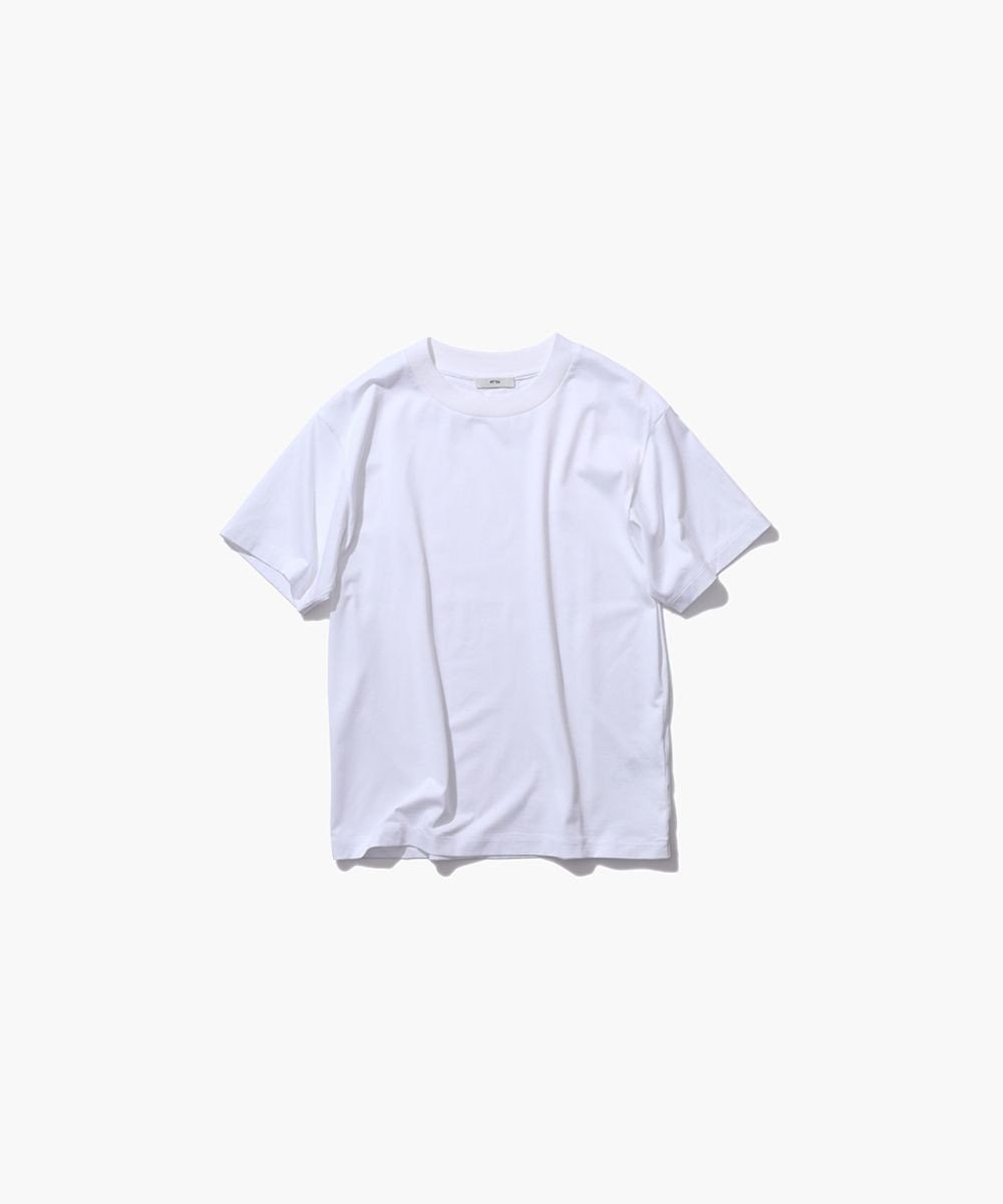 ATON SUVIN 60/2 | クルーネックTシャツ WHITE