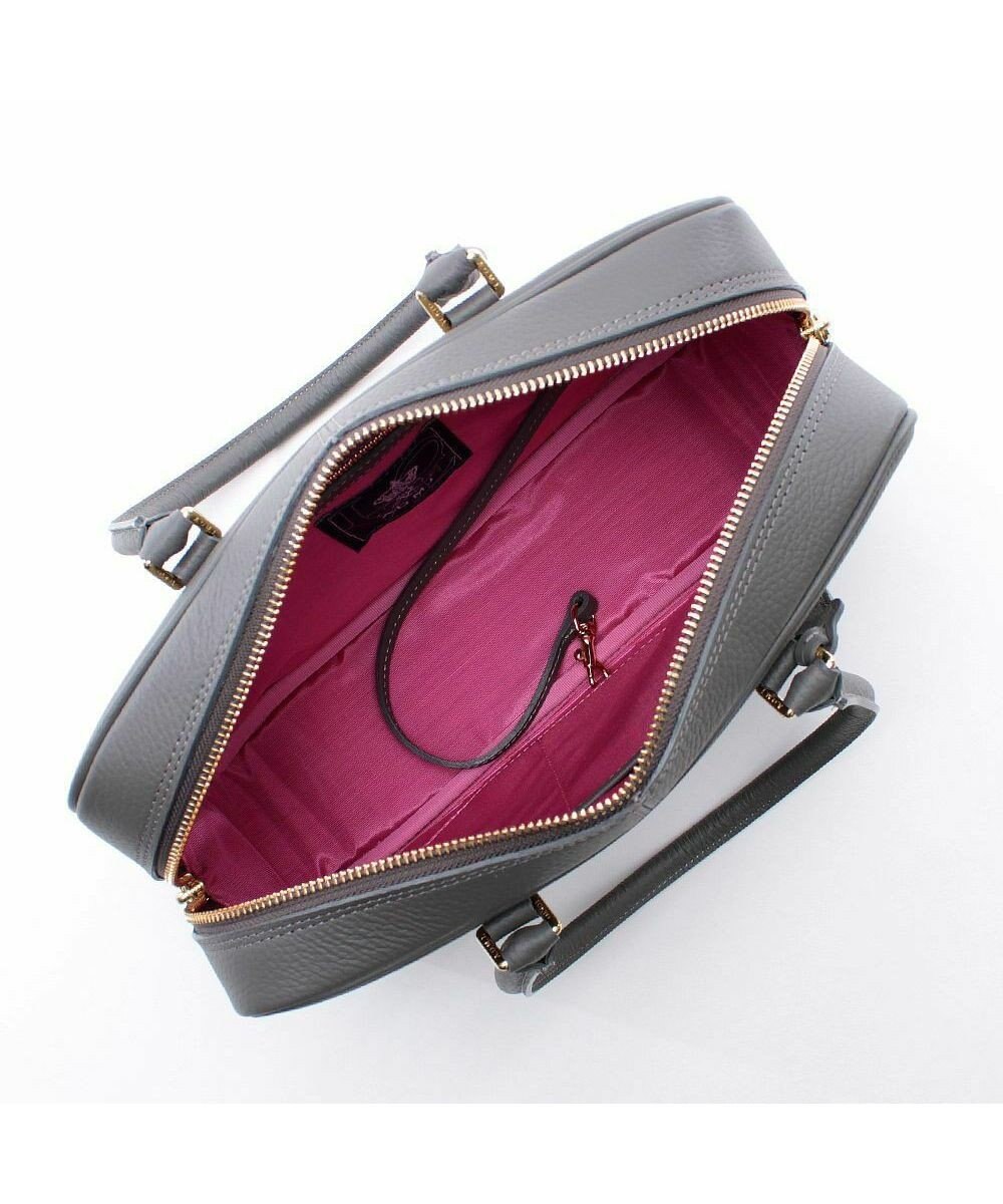 A.D.M.J. 【A4対応】お受験  牛革シュリンクボストンバッグ 