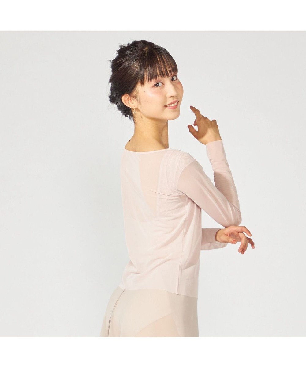 Chacott チュールトップ 