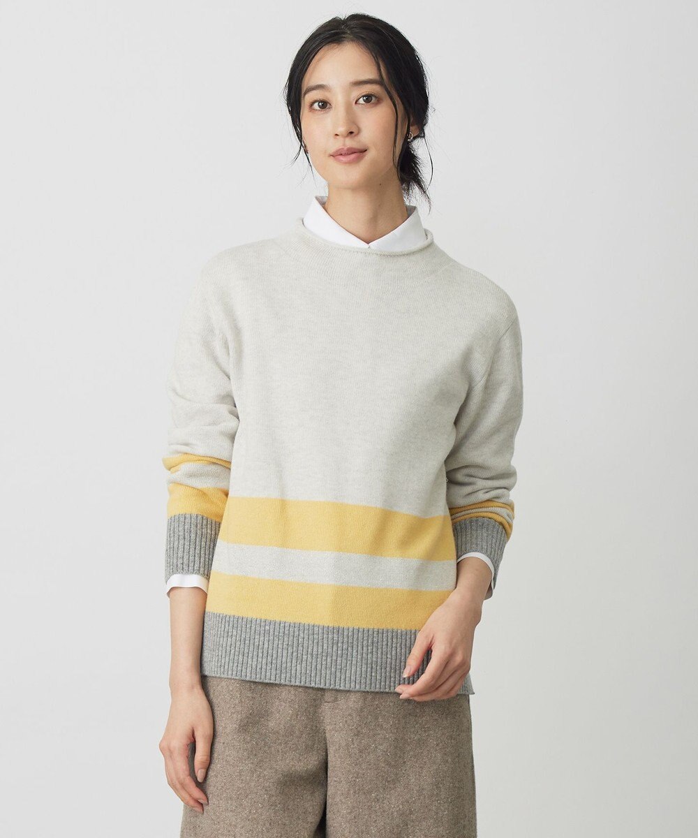 J.PRESS LADIES CAT ブロッキング ニット 